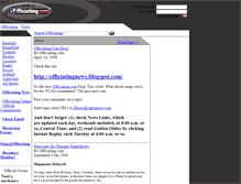 Tablet Screenshot of news.officiating.com