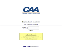 Tablet Screenshot of caa-mb.officiating.com