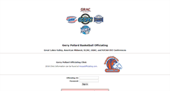 Desktop Screenshot of gp.officiating.com